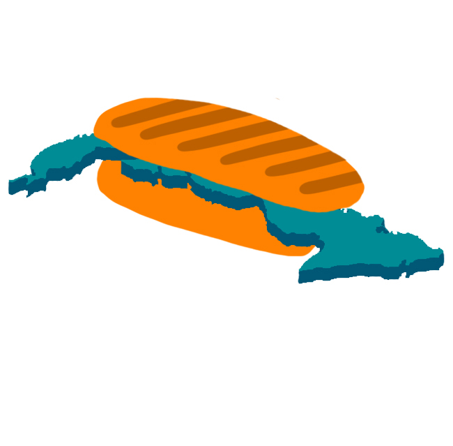 Miami Dolphins Tuban Sandwich Logo fabric transfer